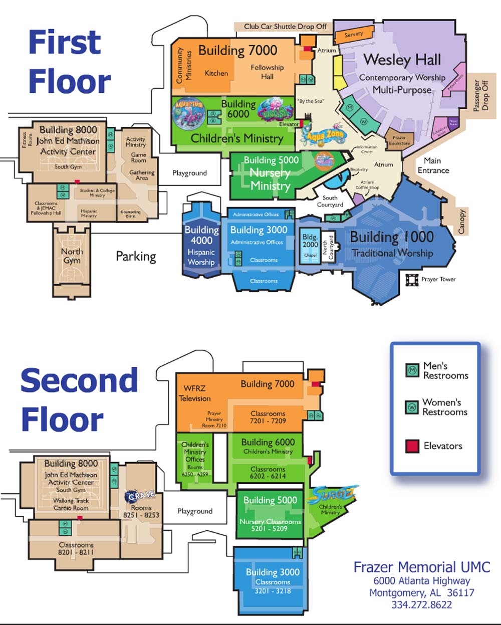 Campus Map – Frazer UMC